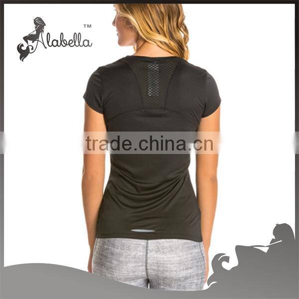 Custom Cool Dry Moisture Wicking shirts Wholesale Women Running Wear