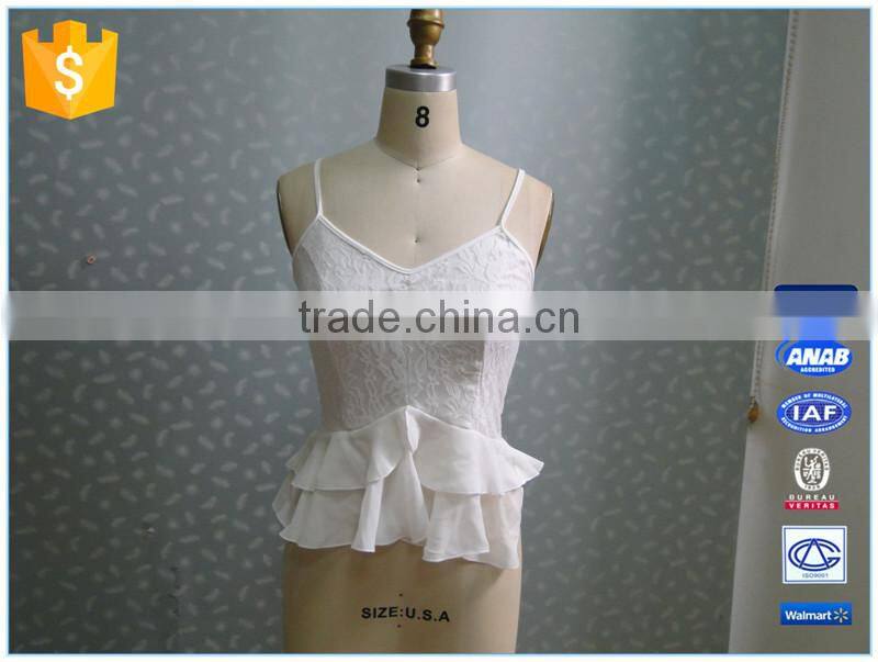 Wholesale Fashion Hot Sale Girls Tight Vest