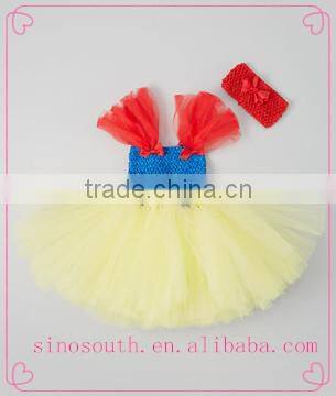 kids white snow party/halloween fancy dress/costumes china wholesale