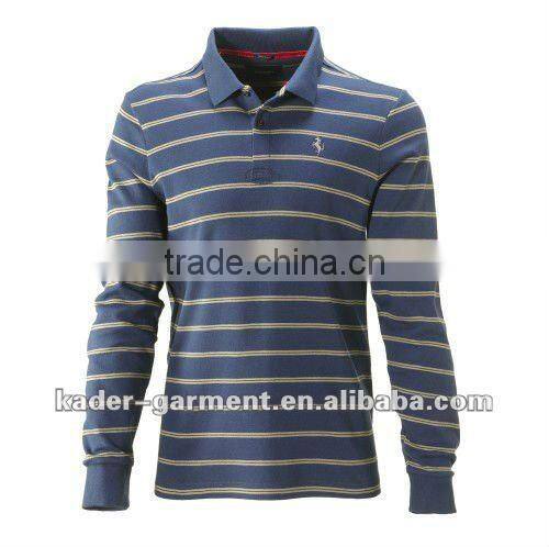 green and white vertical stripes polo shirt manufacturer