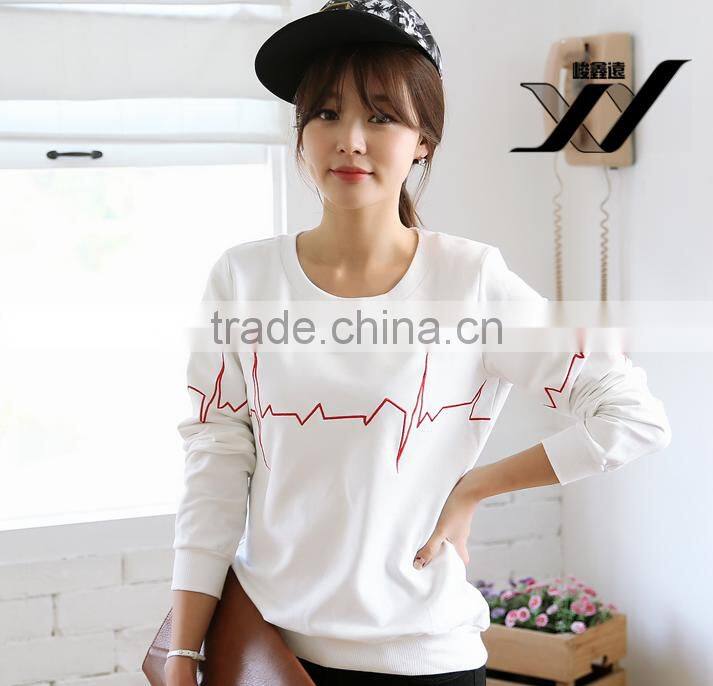 casual women long sleeve tshirt