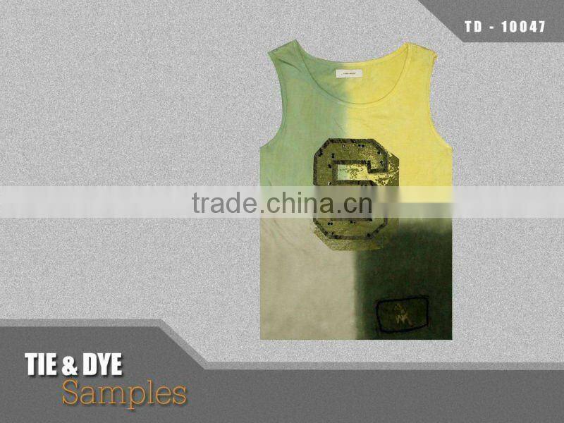 WOMENS TIE & DYED TANK TOP