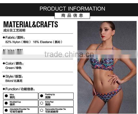 2016 Sexy Girl Handmade Bikini Swimwear Patterns