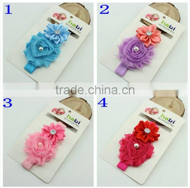 Sweet Children's Lace Chiffon Headband For Girls, Flower Fashion Lovely Headwear Accessories
