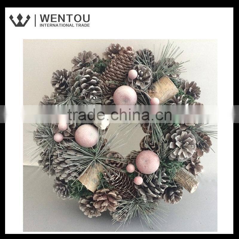 wholesale New design pine tree Christmas Wreath