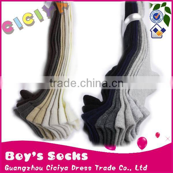Boys solid cotton socks 5 pairs
