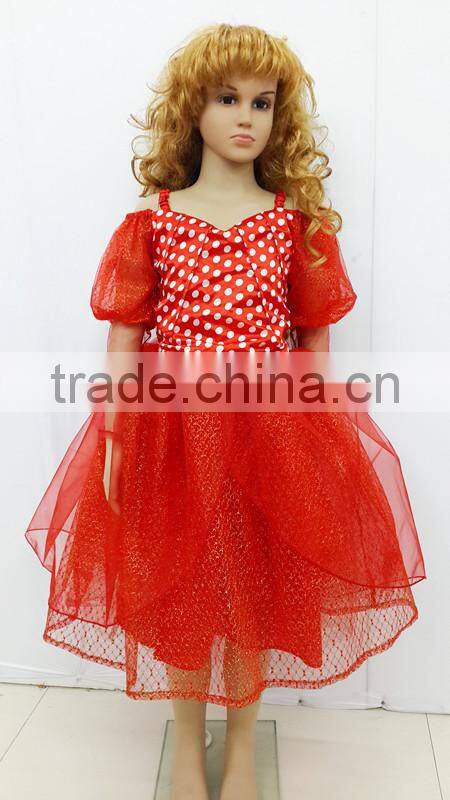 factory design new princess dress style girl party wear western dress