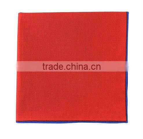 contrasting edges men's pocket squares