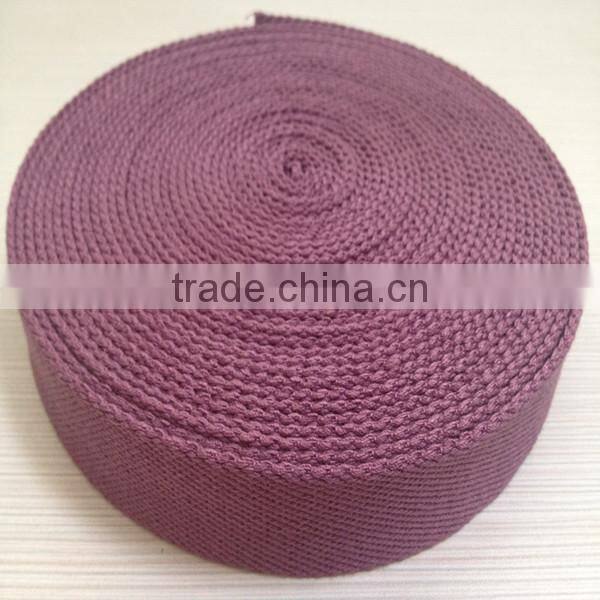 1.5 inch woven cotton webbing for strap