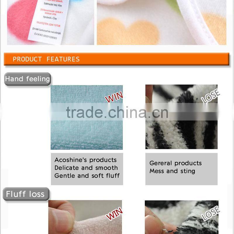 100% polyester micro fibre wholesale fleece blanket