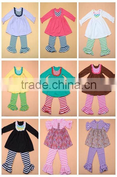 patriotic style 4th of july swing top & ruffles pants persnickety remake toddler girls boutique clothing sets