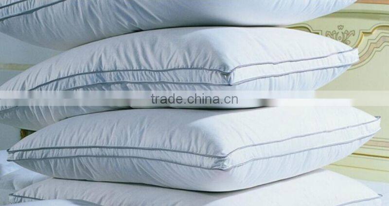 Double stitching hotel down pillow