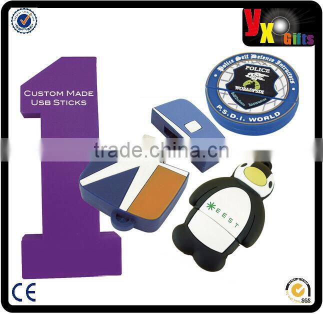 Stock,Used Products Status and PVC Material fire extinguisher shape usb flash drive