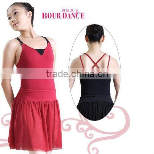 Ballet two-layered leotard dancewear