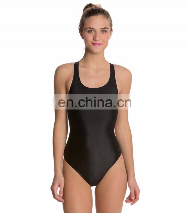 vinitage style swiming wear suit/stylish custom brand one piece swim costume/solid adjustable swim suit