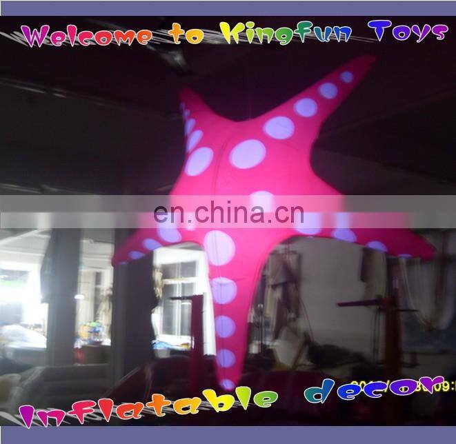 2014 seastar inflatable LED decoration