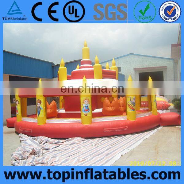 Outdoor games kids giant inflatable fun city