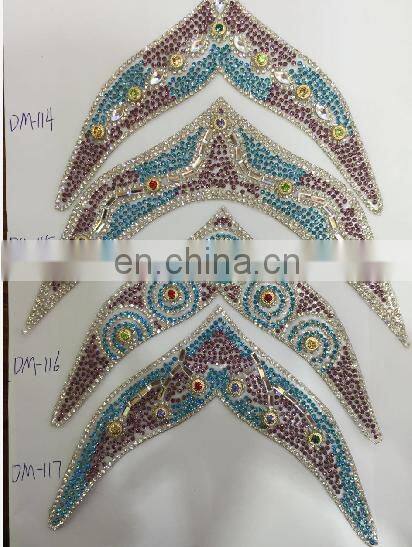 wholesale fashion shoes rhinestone decoration women sandals applique