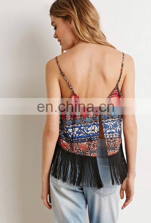 2015 ladies casual top 2015 summer with soft and comfortable fabric