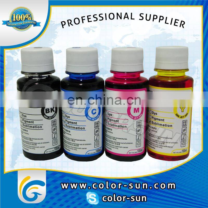 New design bottle premium dye ink for Epson/HP/Canon/Lexmark printer