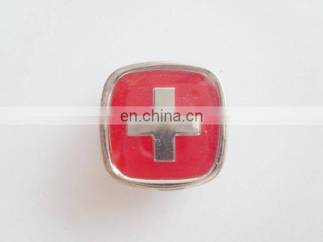 Promotional Price Custom Logo Rectangle Labels Metal Luggage Tags