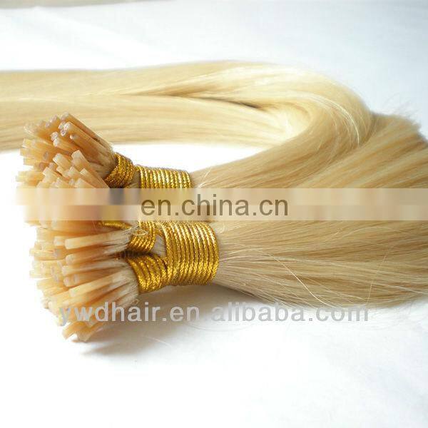 i-tip hair extensions for black women keratin prebonded hair extension wholesale