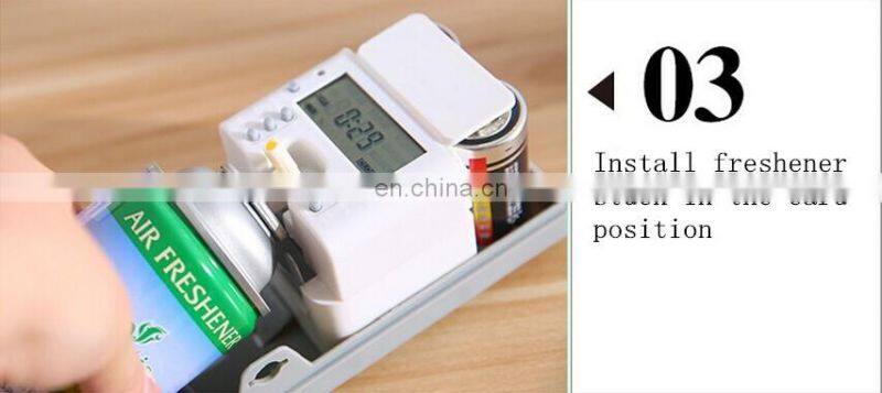 LCD digital air freshener dispenser automatic spray aerosol dispenser