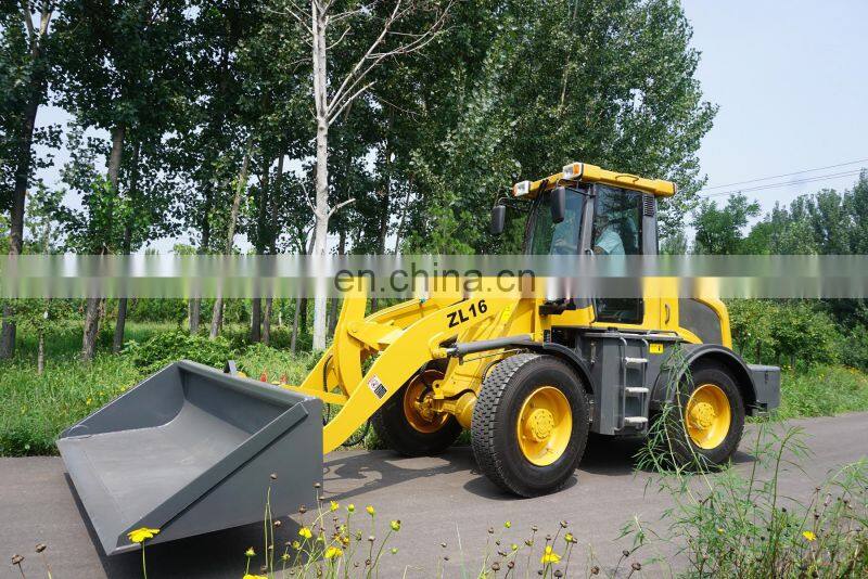 ZL16F Hydraulic 4WD boom front multifunction wheel loader