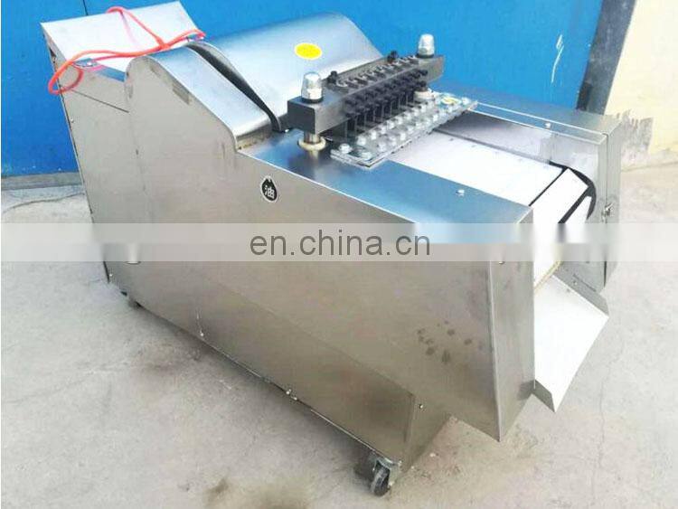 Frozen Chicken Meat Processing Machine Bone Cutting Machine Duck Cube Cutter Machine