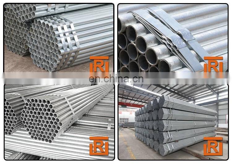 JIS G3444 SS400 thickness 1.8mm structural hollow section galvanized scaffolding pipe
