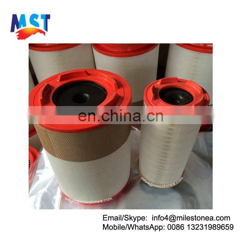 Factory air filter K3544 K3444 for heavy truck