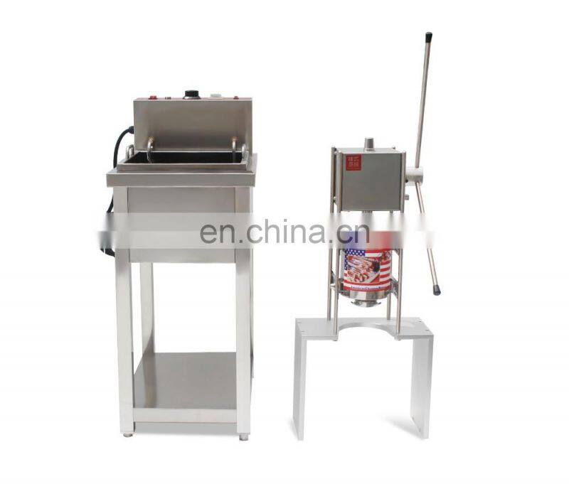 2016 Newest design fried dough machine/churro machine and fryer/spanish churro machine