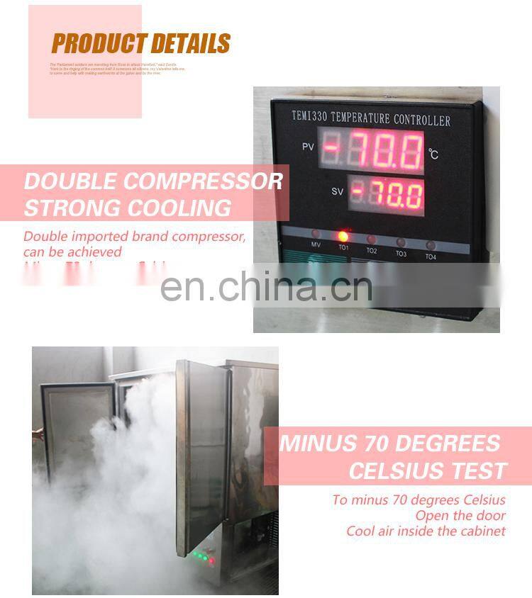 Restaurant commercial quick food freezing blast freezer for fish