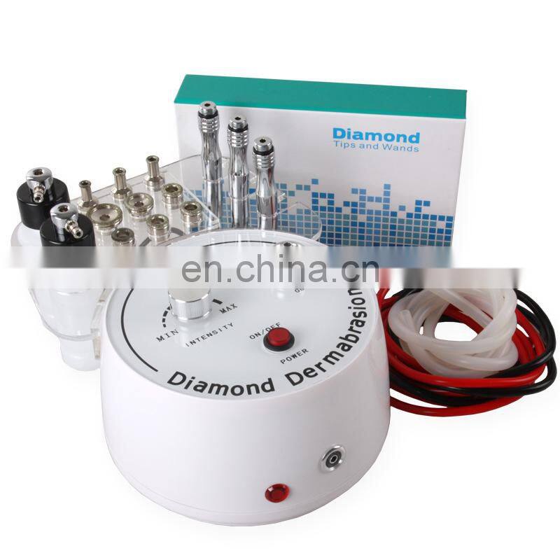 portable vacuum suction blackhead removal diamond tip peel microdermabrasion diamond machine