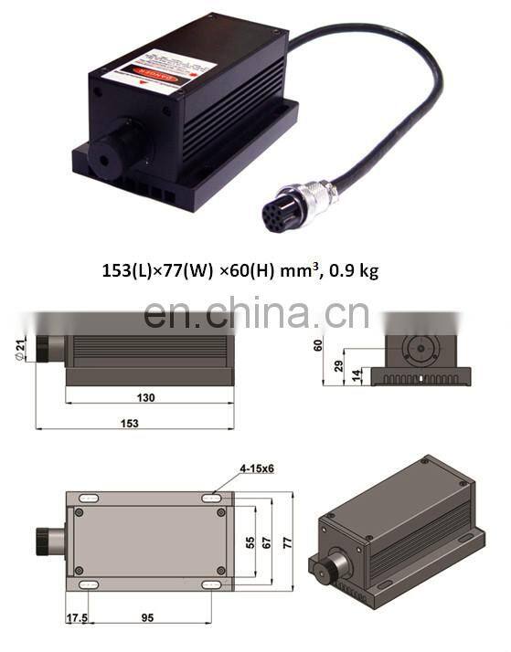 532nm 2W Green laser