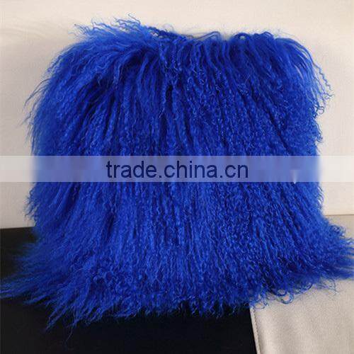 2015 Classical Custom Mongolian Lamb Fur Sofa Cushions
