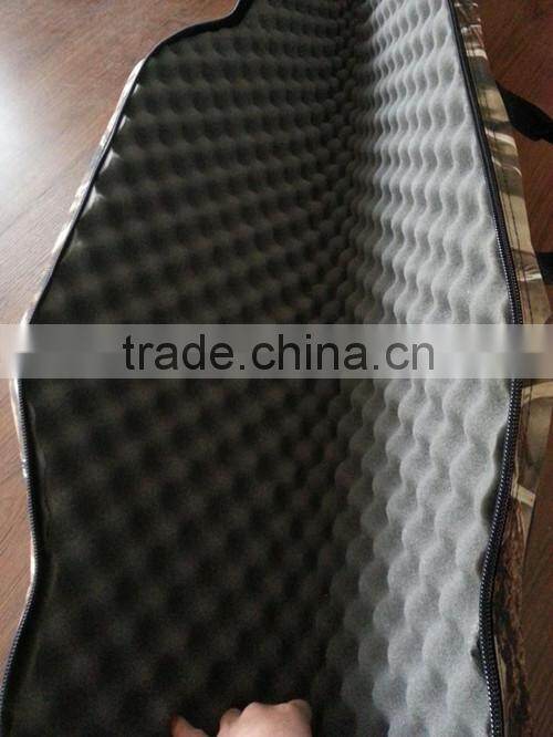 Gun bag with PE plates inserted