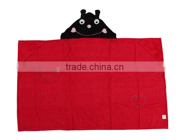 Baby Blue Coral Fleece Bathrobe/High quality 100%cotton printed baby bathrobe/Terry Baby Children Hooded Bathrobe