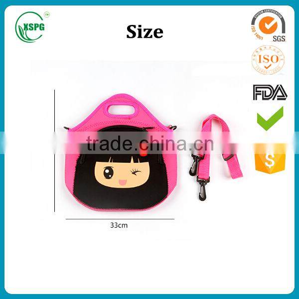 Outdoor insulated lunch tote bag for babies