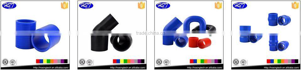 large diameter id 127mm 5"blue color hump hose high temperature flexible turbocharger silicone hose coupler