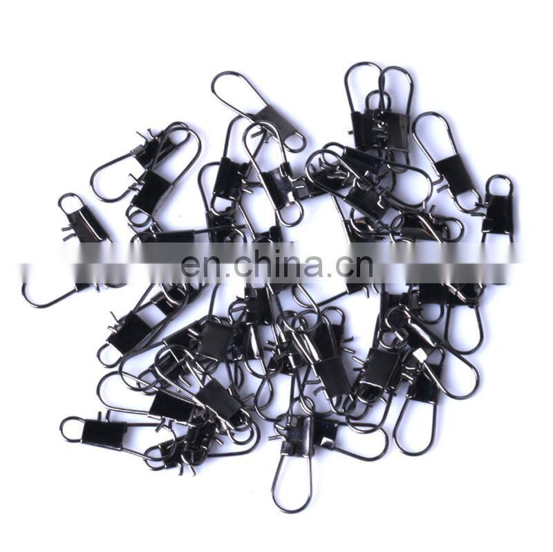 50pcs/bag Metal pin Lure fishing Buckle Tackle Accessories B Type Fishing pin