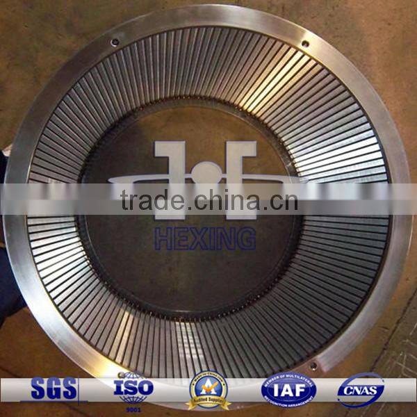 cylinder shape stainless steel wedge wire screen mesh