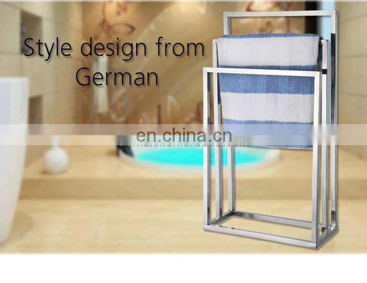 Superior quality stainless steel ladder bathroom stand towel rack
