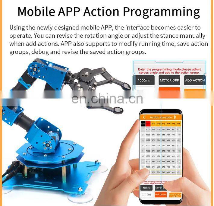 xArm 1S 5DOF Robot Arm Robotic Mechanical Arm with Bus Servos Torque 25KG For Programming (Assembled)