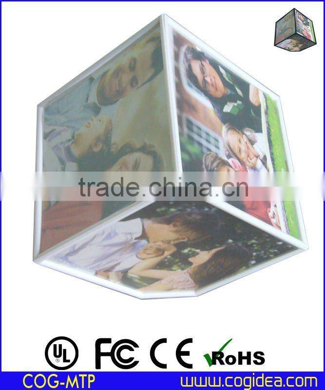 Magnetically Suspended Floating Photo Cube