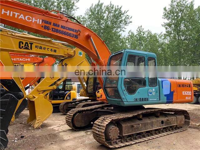 Hitachi used crawler excavator ex200 , Second hand hitachi hydraulic machine , Hitachi ex200 ex120 ex60