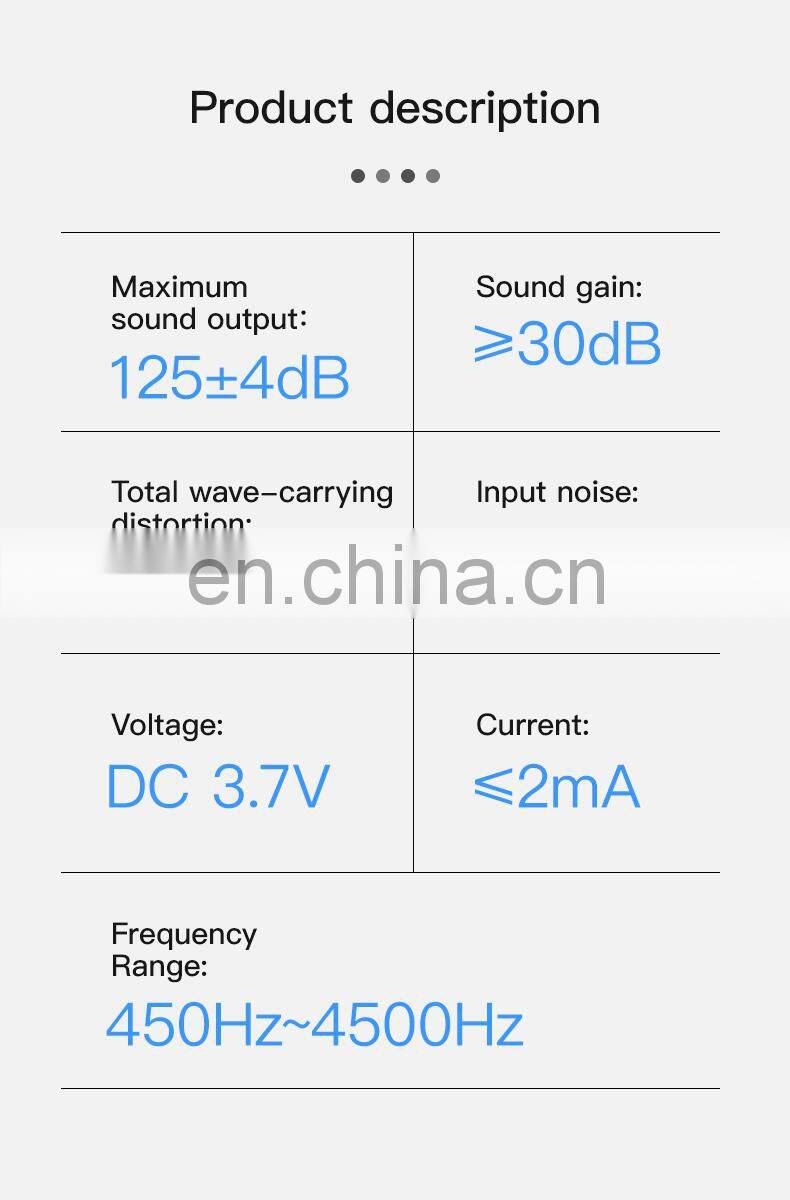 Goodmi Rechargeable Digital Hearing Aids GM-12 for Ear Hearing Loss Elder Amplifier