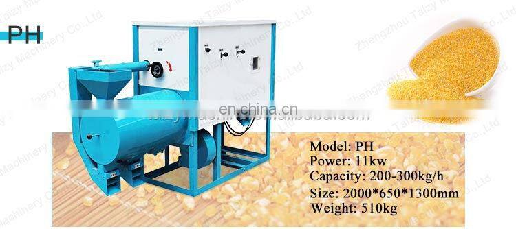 maize peeling and grits flour milling machine corn germ removing machine
