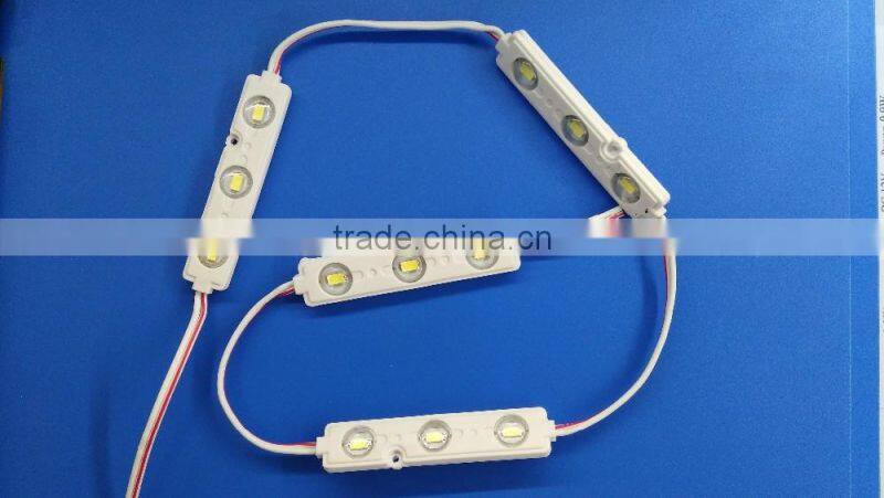 led module smd5730/5050/2835/5630/3535 led module,1.2w,IP65 IP67 ,round optical lens; injection led module