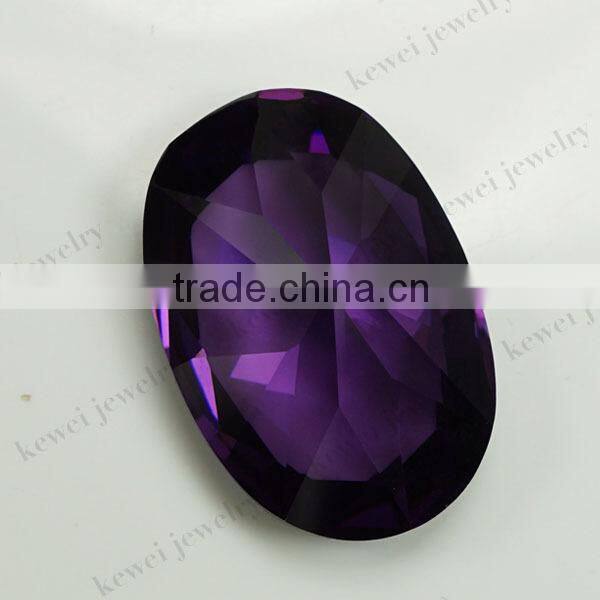 Synthetic Gemstone 10*15mm Oval shape Cubic Zirconia